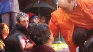 Traian Băsescu la Ploieşti, 2004