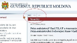 Site-ul Guvernului Republicii Moldova