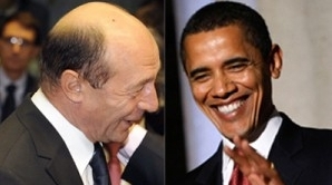 Traian Băsescu Barack Obama/Foto: 3210.ro