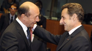 Traian Băsescu, Nicolas Sarkozy/Foto: MEDIAFAX