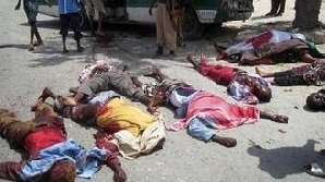 Atenata la Mogadiscio soldat cu 19 morţi şi 60 de răniţi