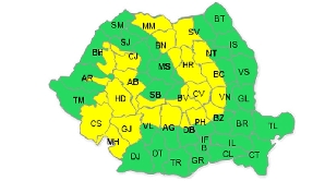Meteorologii au emis o atenţionare de cod galben / FOTO:meteoromania.ro 