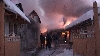 Două case din Răzvad, Dâmboviţa, au fost distruse de flăcări - VEZI VIDEO