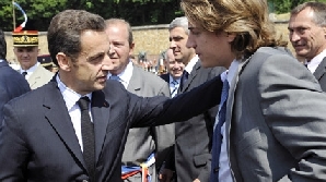 Nicolas Sarkozy şi fiul său, Jean / FOTO: thefirstpost.co.uk