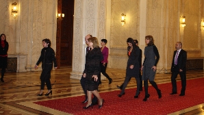 Aliodor Manolea a însoţit familia prezidenţială la dezbaterea finală cu Mircea Geoană/ Foto: REALITATEA.NET