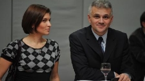 Christian Ciocan şi Adina, viitoarea soţie