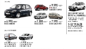 Dacia a vândut 85.000 de maşini în Germania, în 2009 / FOTO: dacia.de