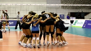Metal Galaţi s-a calificat cu şansă în Top 12 în Liga Campionilor / FOTO: www.cev.lu