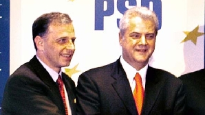 Mircea Geoană şi Adrian Năstase / Foto: grupRC