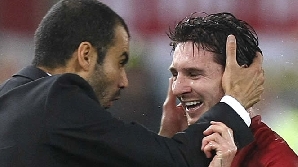 Guardiola şi Messi au scris istorie cu Barcelona în 2009 / FOTO: Foto: http://copalligaichampions.cat