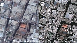 Haiti Port-au-Prince/FOTO: http://google-latlong.blogspot.com/2010/01/haiti-imagery-layer-now-available.html
