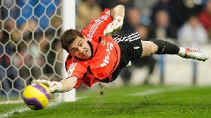 Iker Casillas a fost cel mai bun portar al lumii în 2008 şi 2009 / Foto: www.championsleague.es