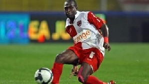 Djakaridja Kone nu a prins decât 5 meciuri în tricoul lui Dinamo / FOTO: www.fcdinamo.ro 