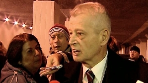 Sorin Oprescu în vizită la Pasajul Victoria/Foto: Realitatea TV