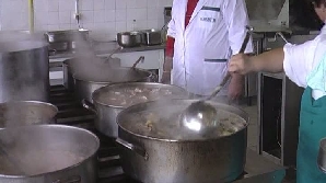 Cantina Spitalului Judeţean din Drobeta Turnu Severin a fost închisă /Foto: Realitatea Tv