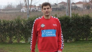 Florin Stângă, înaintea primului antrenament cu Skoda Xanthi / FOTO: www.skodaxanthifc.gr
