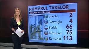 Românii plătesc anual 113 taxe / FOTO: RTV