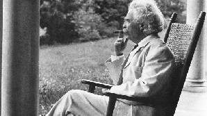 Mark Twain şi o clipă de fericire