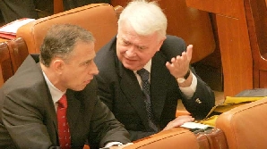 Viorel Hrebenciuc pare să nu mai fie convins de flerul politic al lui Geoană/ Foto: gruprc.ro 