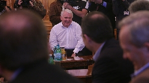 Viorel Hrebenciuc, liderul grupului PSD din Camera Deputaţilor / Foto: grupRC