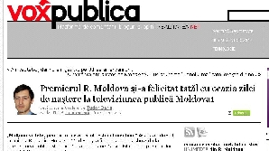 Tudor Darie pe Vox Publica / FOTO: REALITATEA.NET