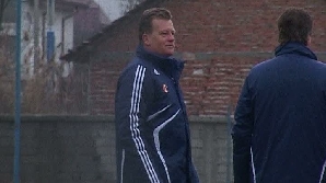 Mark Wotte a intrat în pâine la Universitatea Craiova / FOTO: RTV