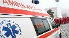 O ambulanţă care ducea o pacientă la dializă s-a răsturnat într-o localitate din Cluj