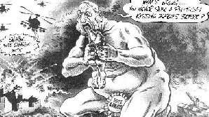 Publicarea unei caricaturi  înfăţisându-l pe fostul fostul premier Ariel Sharon mâncând copii i-a  atras ziarului britanic The Independent acuzaţia de antisemitism / FOTO:  http://doctorbulldog.files.wordpress.com
