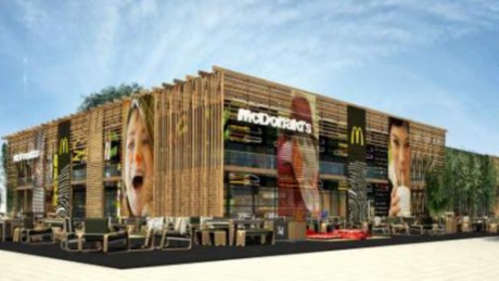 Cam aşa va arăta cel mai mare restaurant McDonalds, potrivit Daily Mail