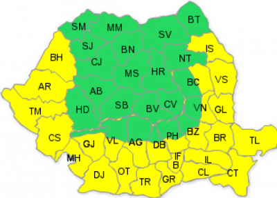 cod galben canicula 6 93591700 Dambovita: PESTE 40 de grade în termometre: cea mai fierbinte vară din ultimii 50 de ani!