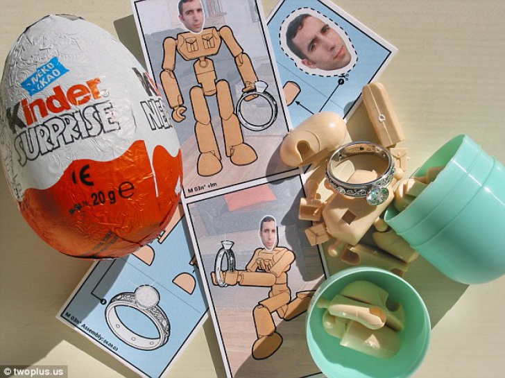 Un ou Kinder cu surprize i-a schimbat viaţa Un ou Kinder cu surprize i-a schimbat viaţa