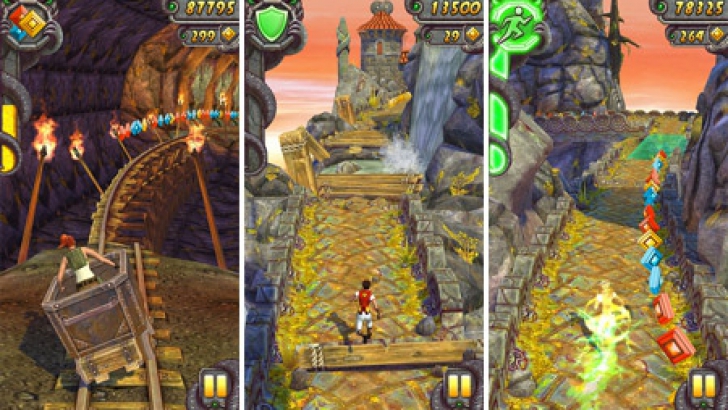Temple Run 2 se bucură de un mare succes în rândul posesorilor de iPhone Temple Run 2 se bucură de un mare succes în rândul posesorilor de iPhone