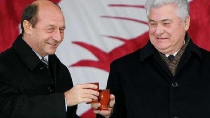 Traian Băsescu şi Voronin, pe când erau prieteni Traian Băsescu şi Voronin, pe când erau prieteni