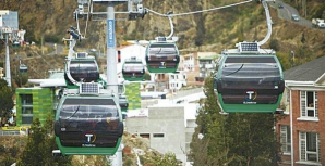 Capitala La Paz, de la trafic sufocat la trafic aerian