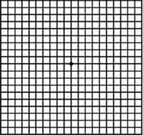 Câte linii pe un test ocular
