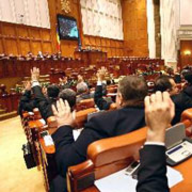 Parlamentul votează intrarea trupelor SUA în România