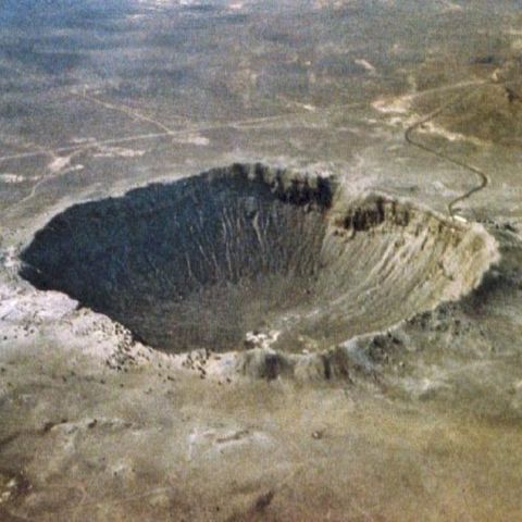 FOTO: New Scientist. Meteor Crater