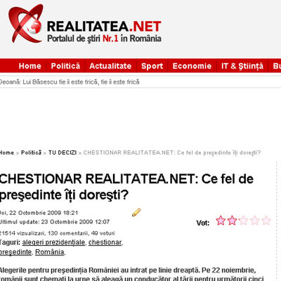 Foto: REALITATEA.NET