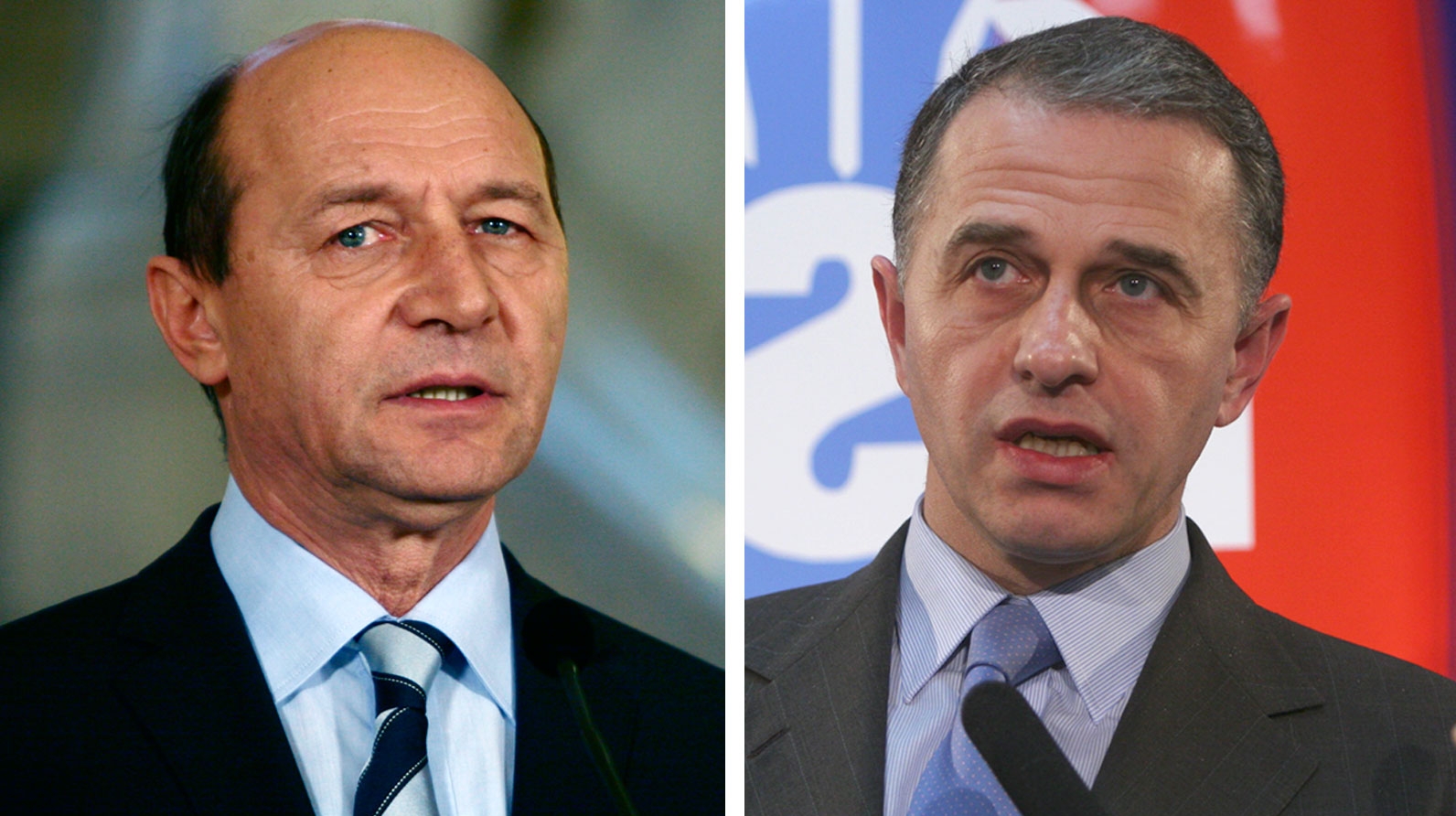 Traian Băsescu şi Mircea Geoană se pregătesc din nou de duel