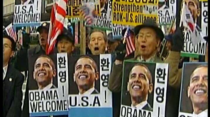 Proteste Obama Coreea de Sud