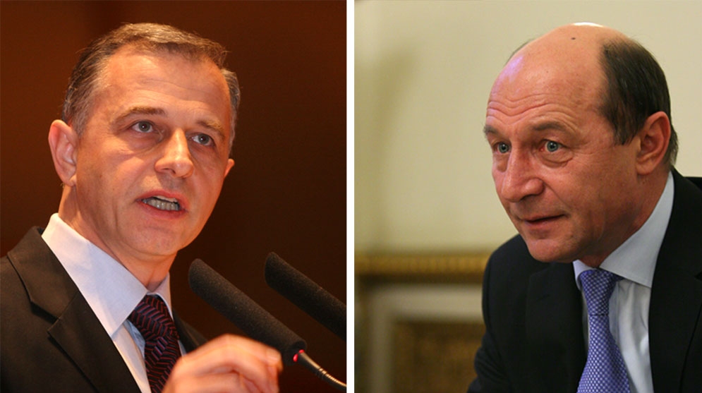 Mircea Geoană şi Traian Băsescu