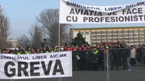 Grevă la aeroportul Mihail Kogălniceanu