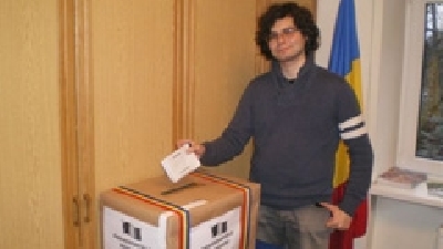 Primul alegător din Vilnius