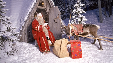 Moş Crăciun, acasă în Laponia