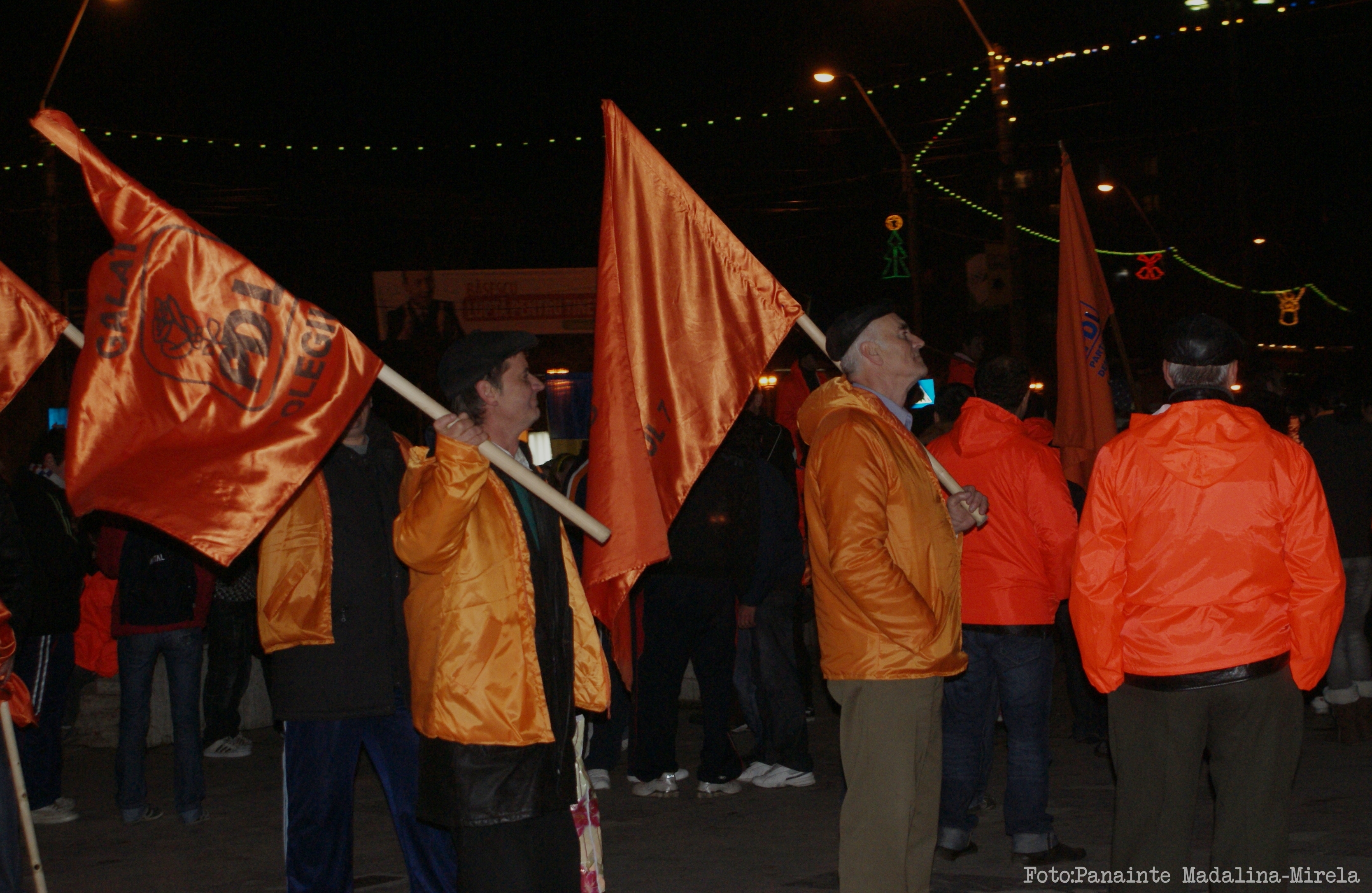 Susţinători PDL la Galaţi 