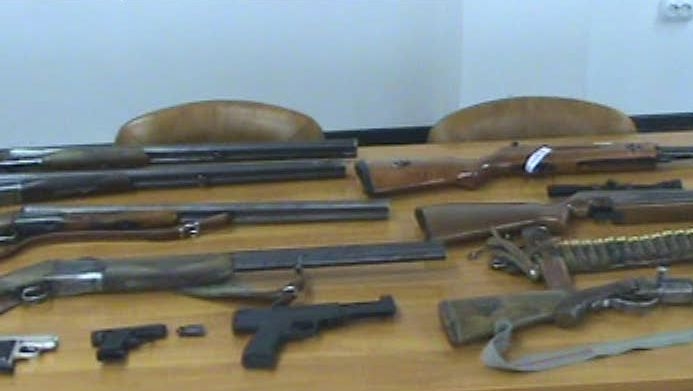Armele de la Ciorogârla au fost furate în urmă cu aproximativ un an / FOTO: analogtv.ro