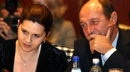 Adriana Săftoiu şi Traian Băsescu