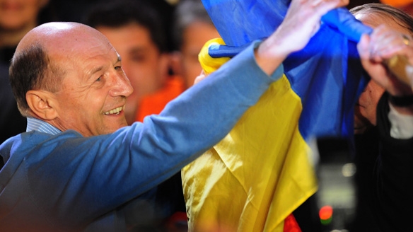 Traian Basescu is the winner