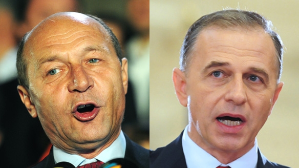 Traian Băsescu şi Mircea Geoană câştigă voturi în plus, şi după alegeri