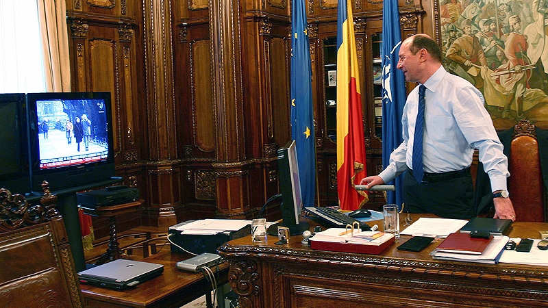 Traian Băsescu a recunoscut întâlnirea cu Vîntu din 2004